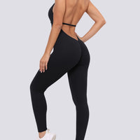 Combinaison Fitness Dos Nu | Yogaova