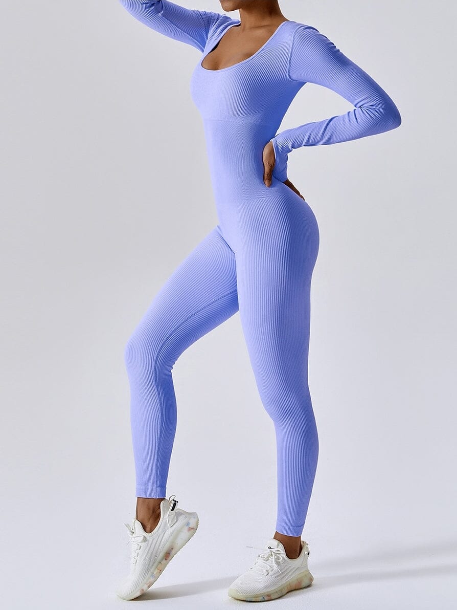 Combinaison Fitness Manches Longues | Yogaova