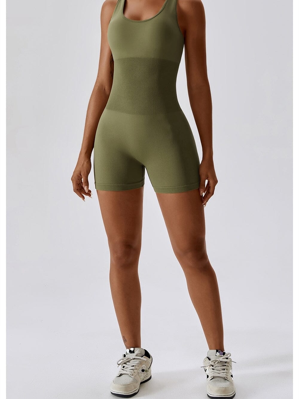 Combinaison Short Moulante Sport | Yogaova