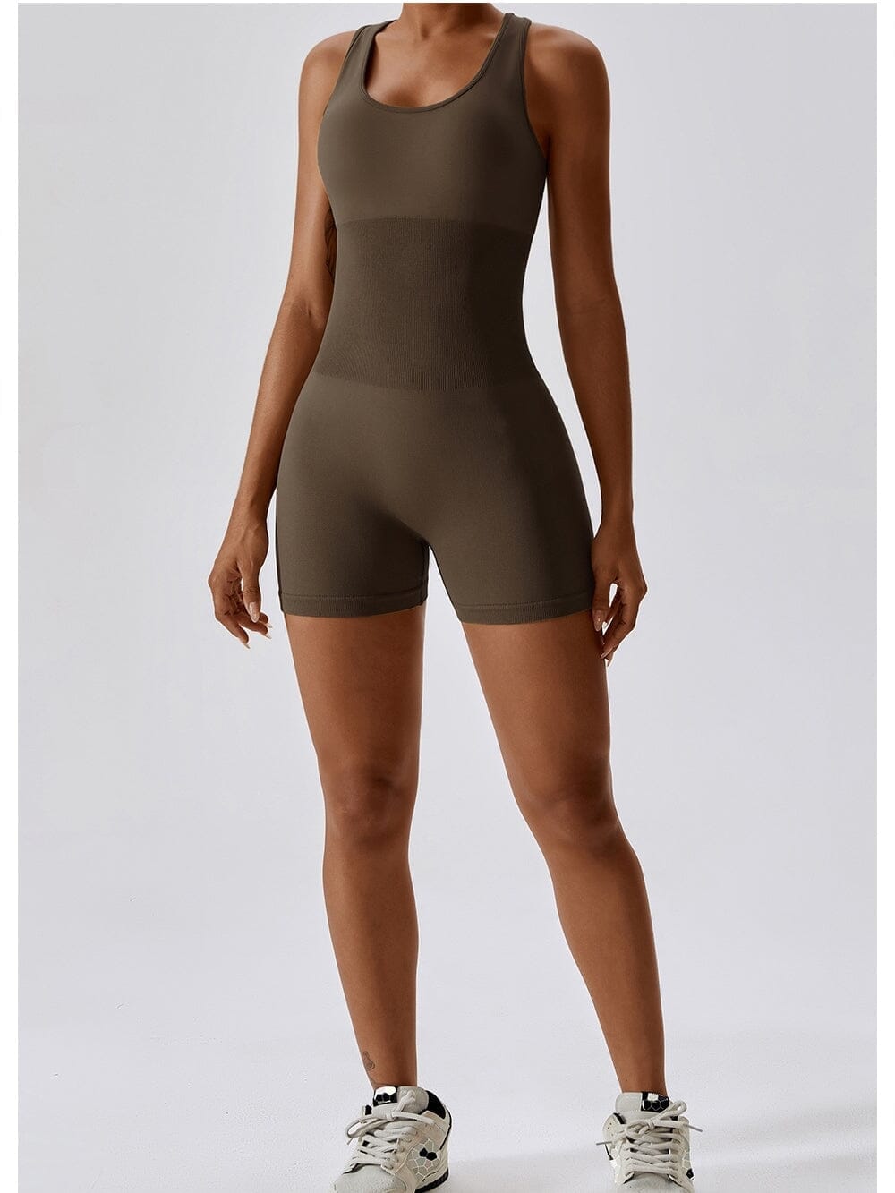 Combinaison Short Moulante Sport | Yogaova