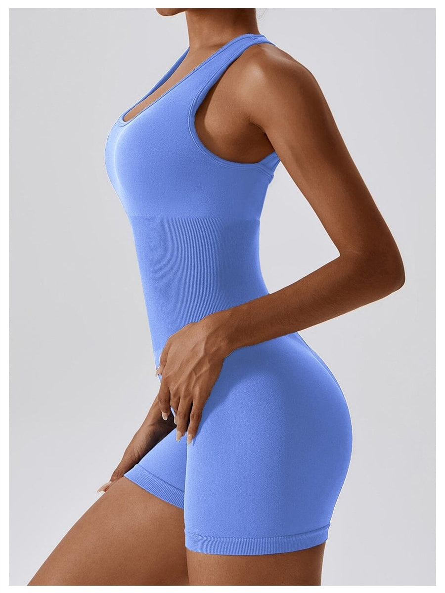 Combinaison Short Moulante Sport | Yogaova