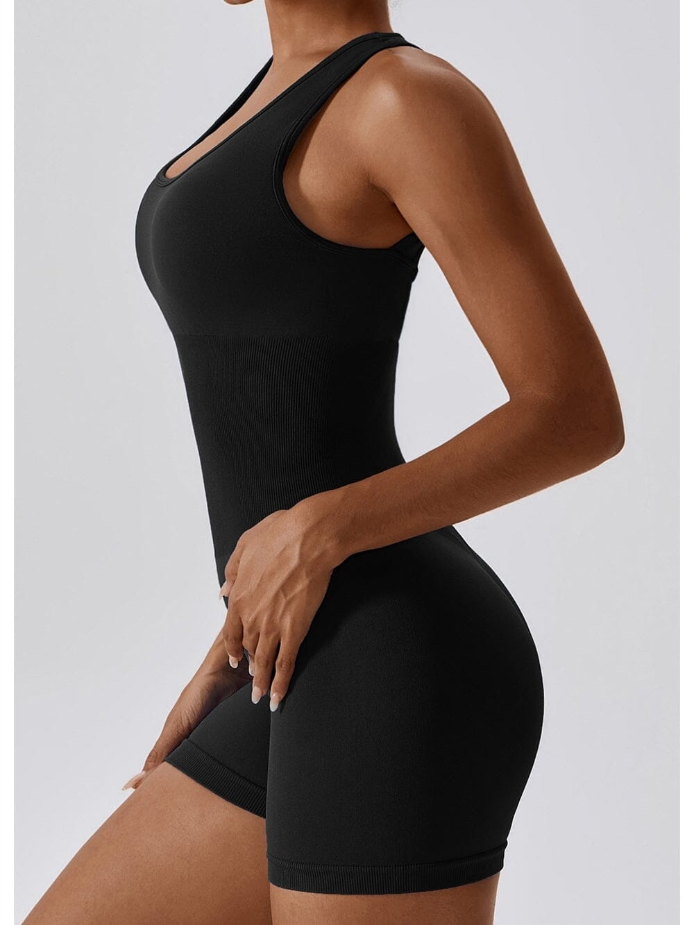 Combinaison Short Moulante Sport | Yogaova