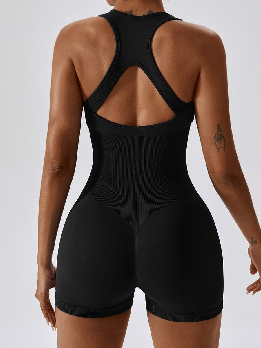 Combinaison Short Moulante Sport | Yogaova