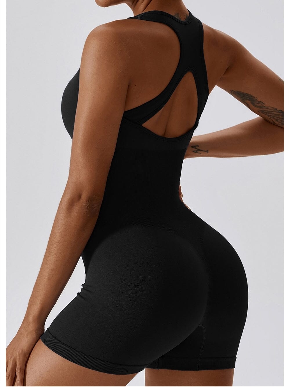 Combinaison Short Moulante Sport | Yogaova