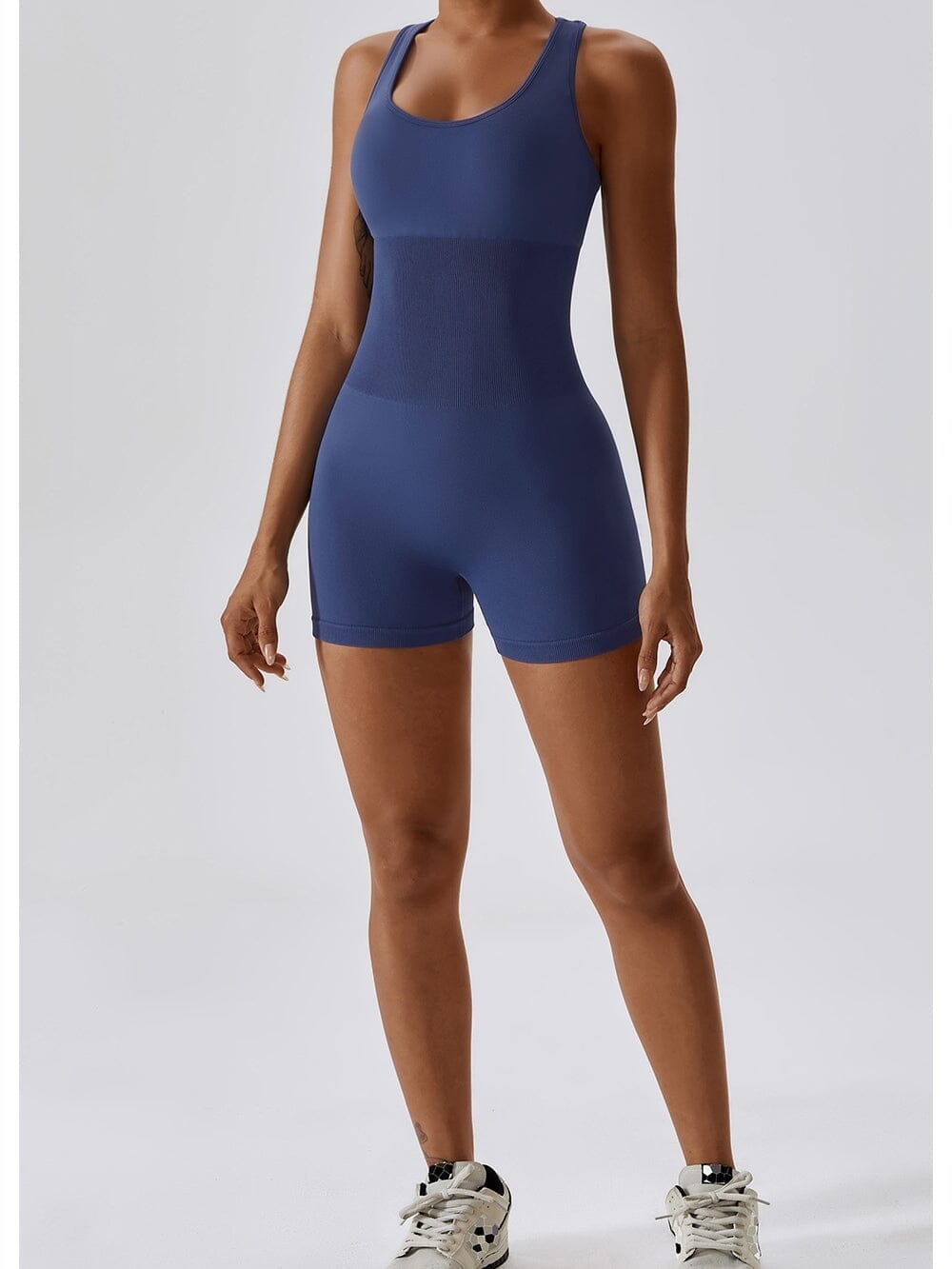 Combinaison Short Moulante Sport | Yogaova