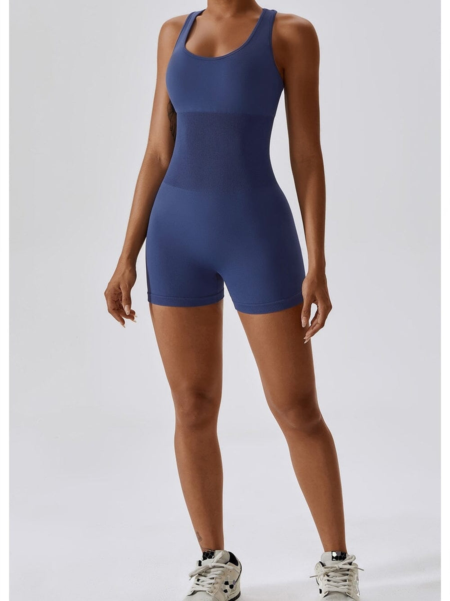 Combinaison Short Moulante Sport | Yogaova