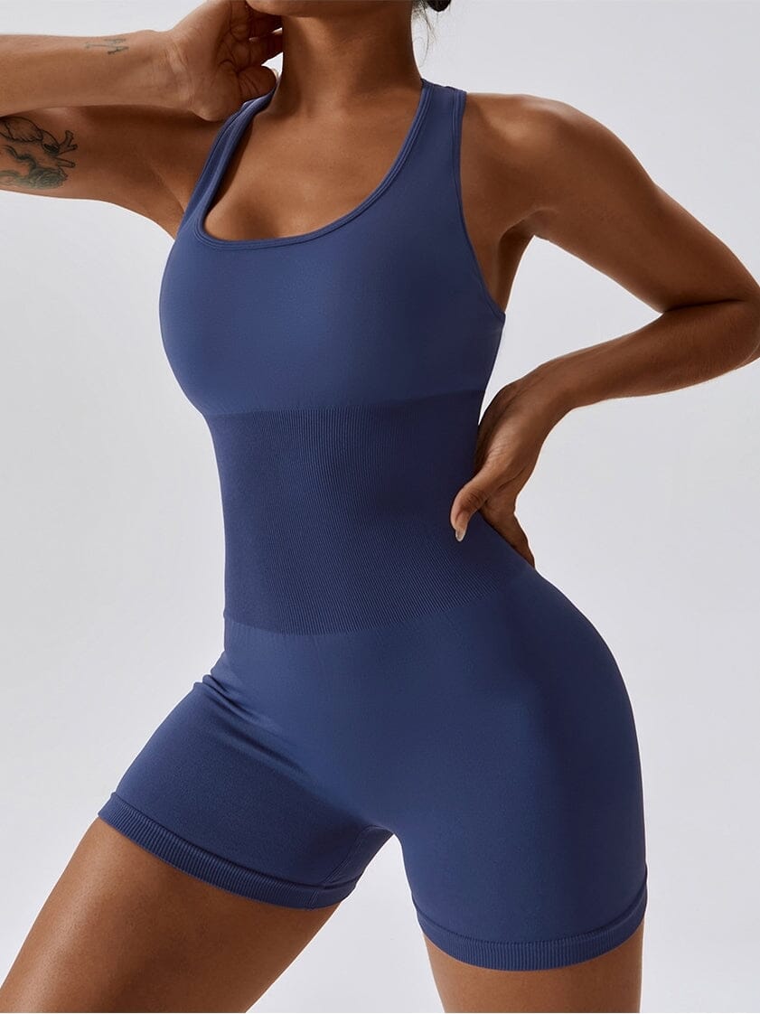 Combinaison Short Moulante Sport | Yogaova