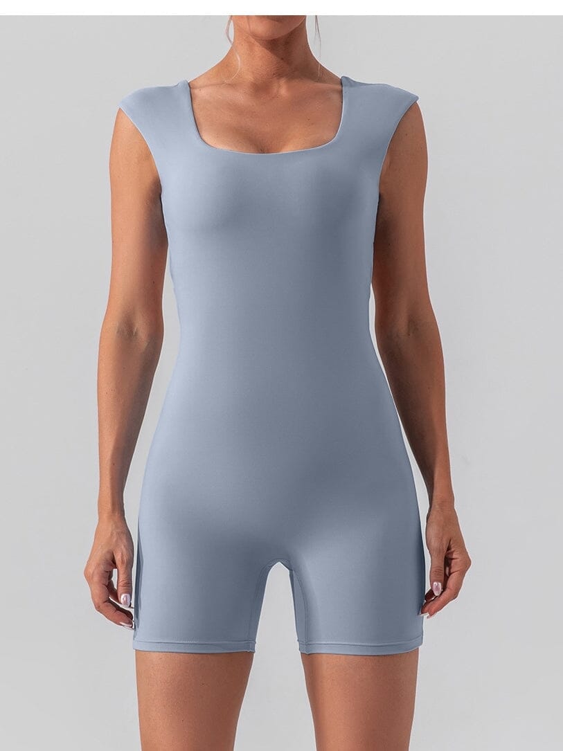 Combinaison Sport Bretelles Croisées | Yogaova