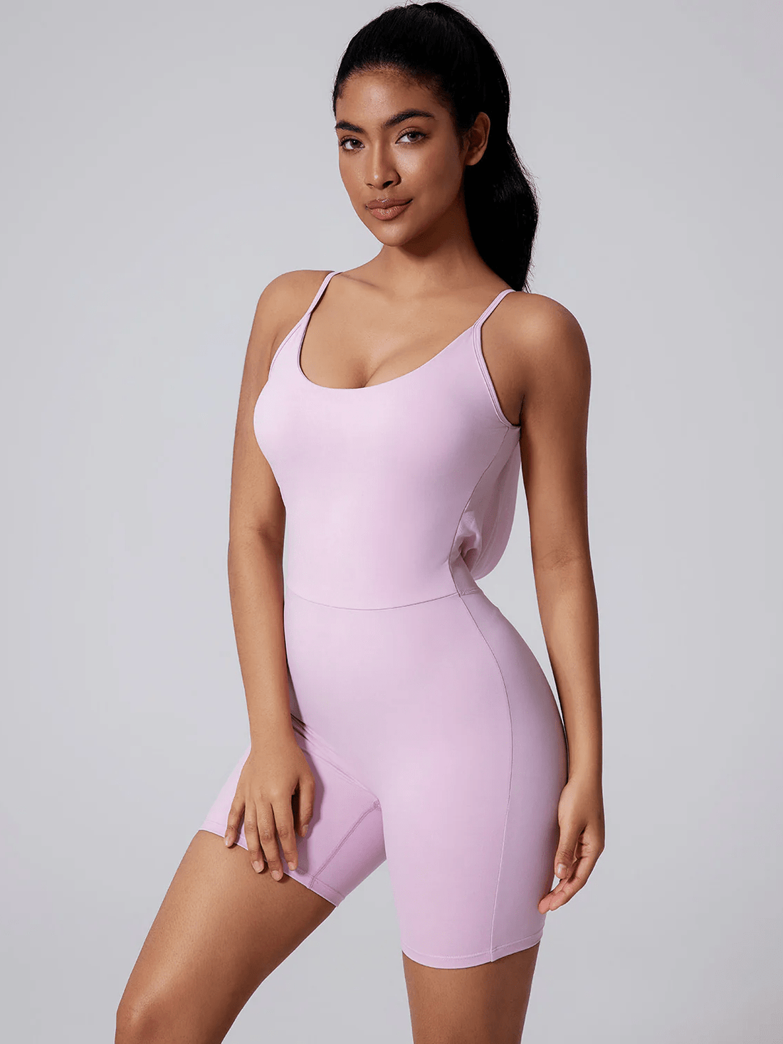 Combinaison Sport Courte Femme | Yogaova