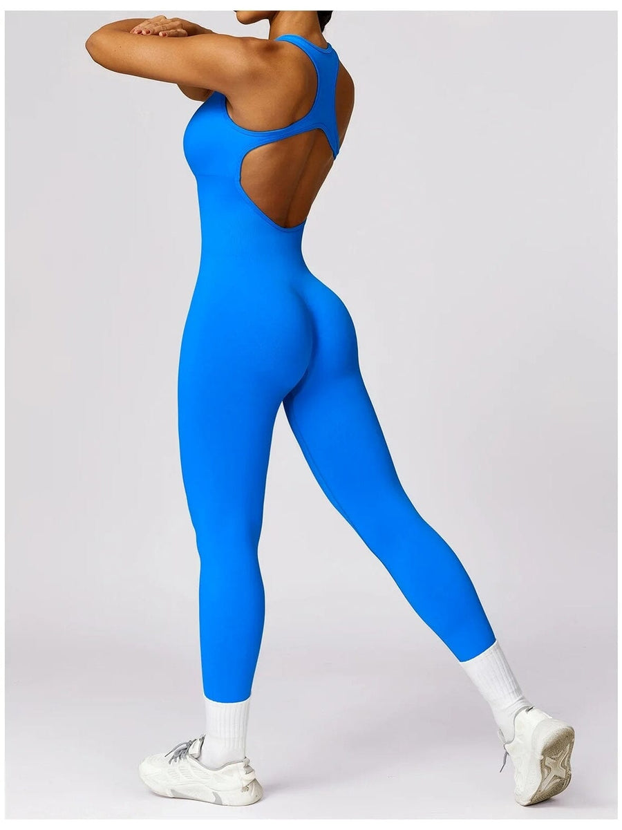 Combinaison Sport Gainante Sans Manche - PowerStride | Yogaova