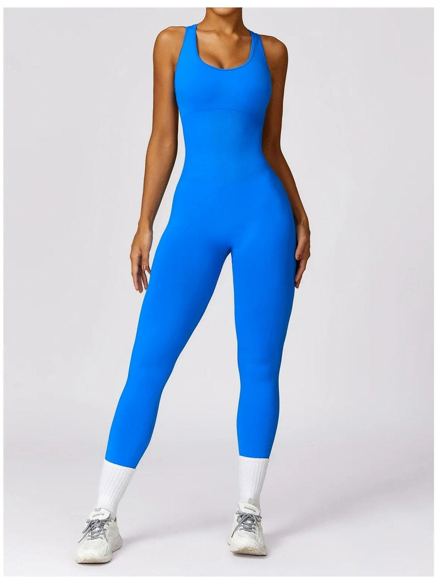Combinaison Sport Gainante Sans Manche - PowerStride | Yogaova
