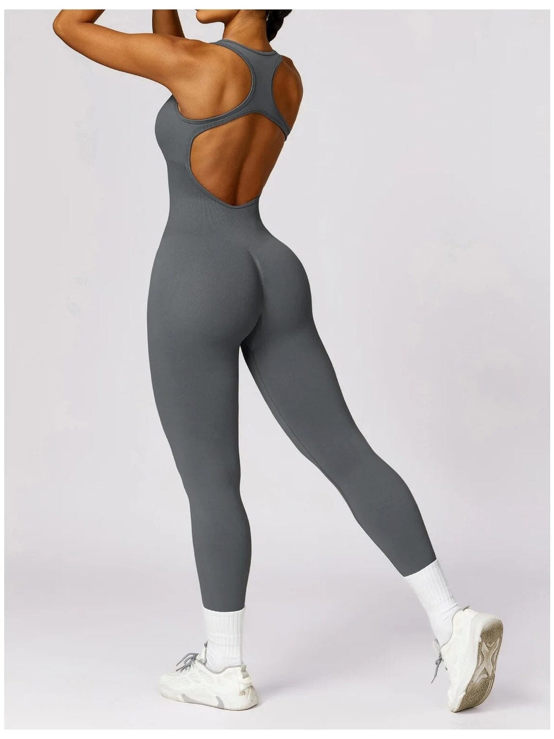 Combinaison Sport Gainante Sans Manche - PowerStride | Yogaova