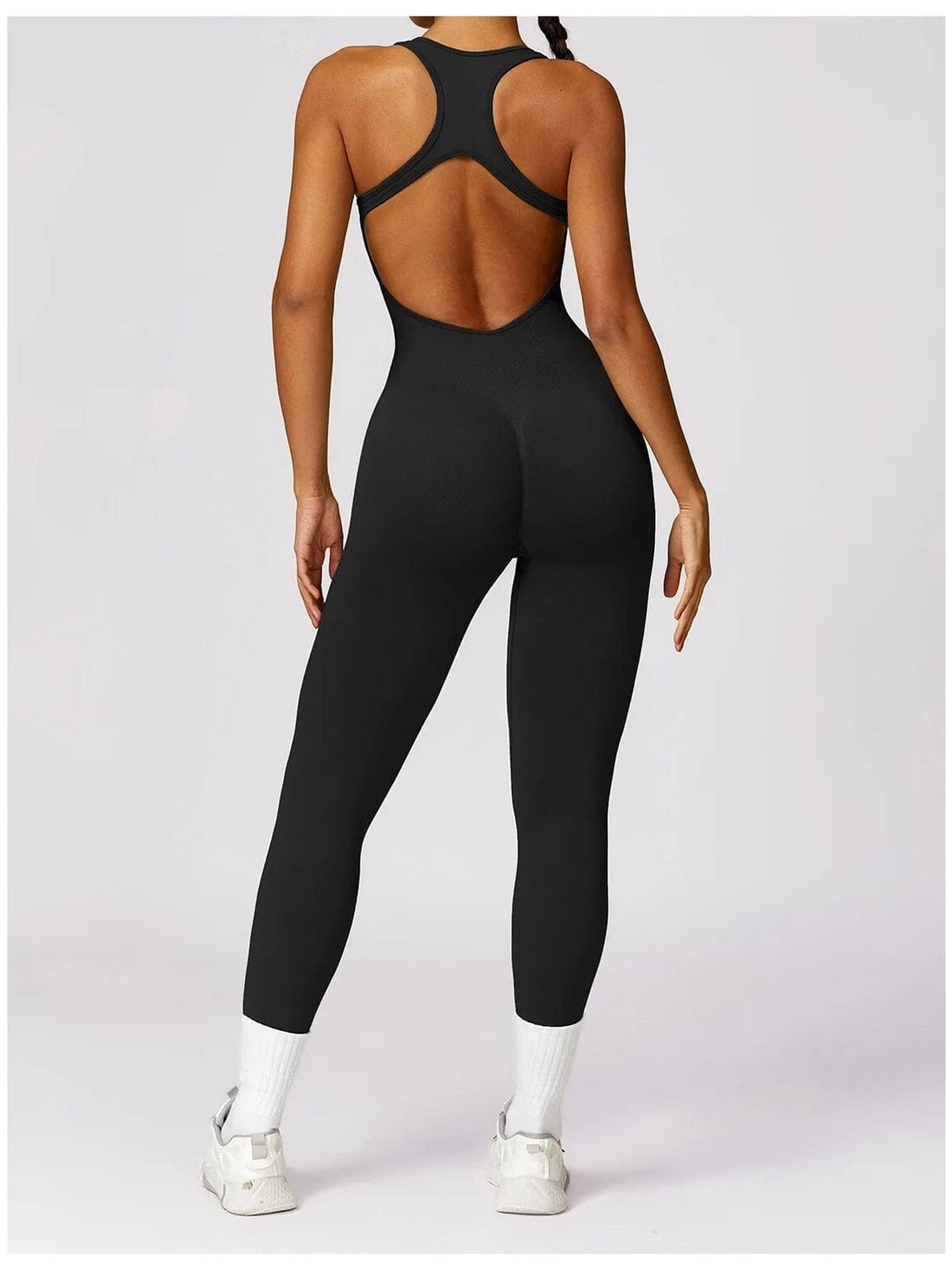Combinaison Sport Gainante Sans Manche - PowerStride | Yogaova