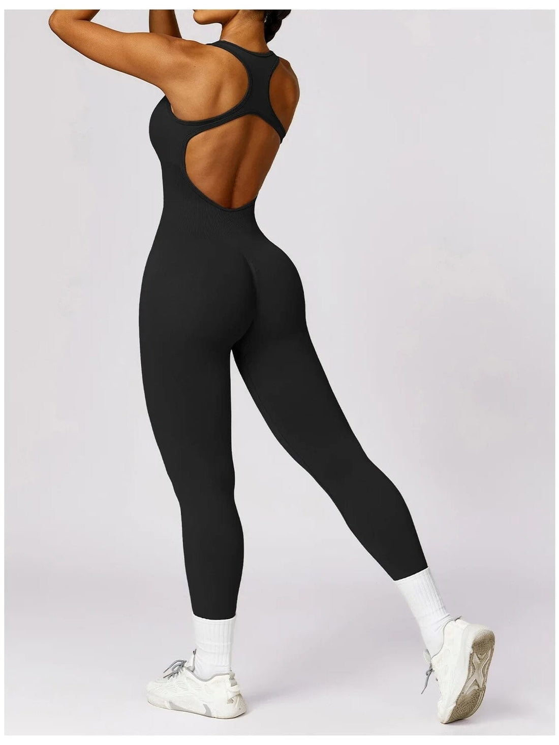 Combinaison Sport Gainante Sans Manche - PowerStride | Yogaova