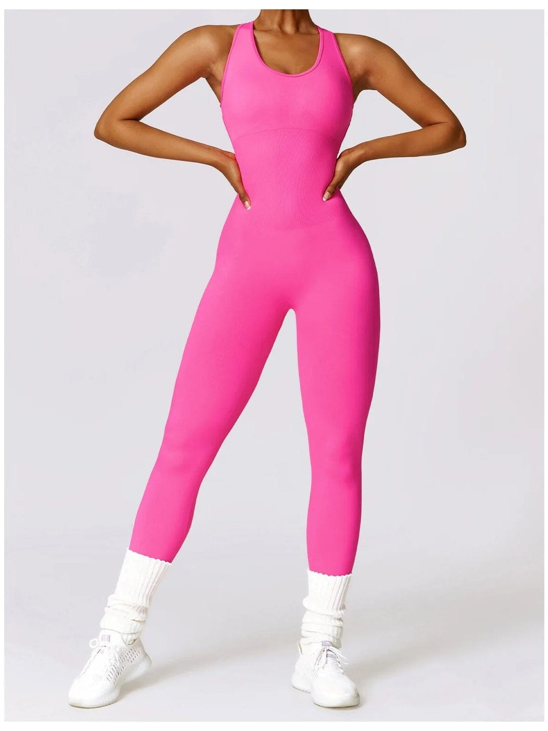 Combinaison Sport Gainante Sans Manche - PowerStride | Yogaova