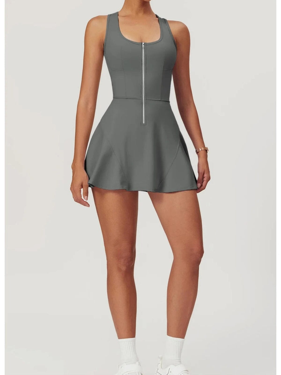 Combinaison Sport Jupe Short - Elégance | Yogaova