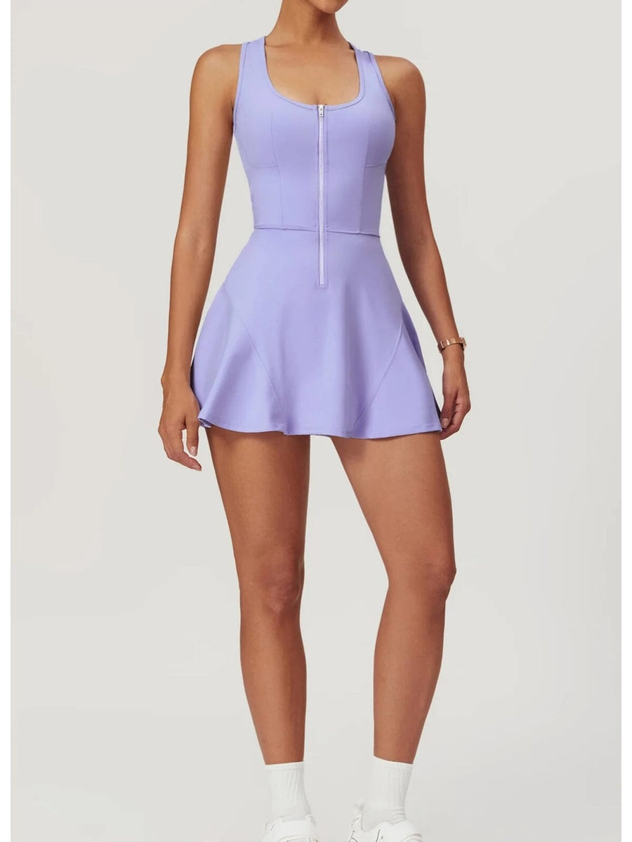 Combinaison Sport Jupe Short - Elégance | Yogaova