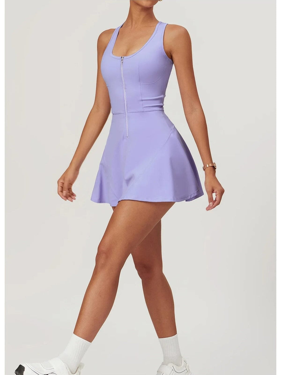 Combinaison Sport Jupe Short - Elégance | Yogaova