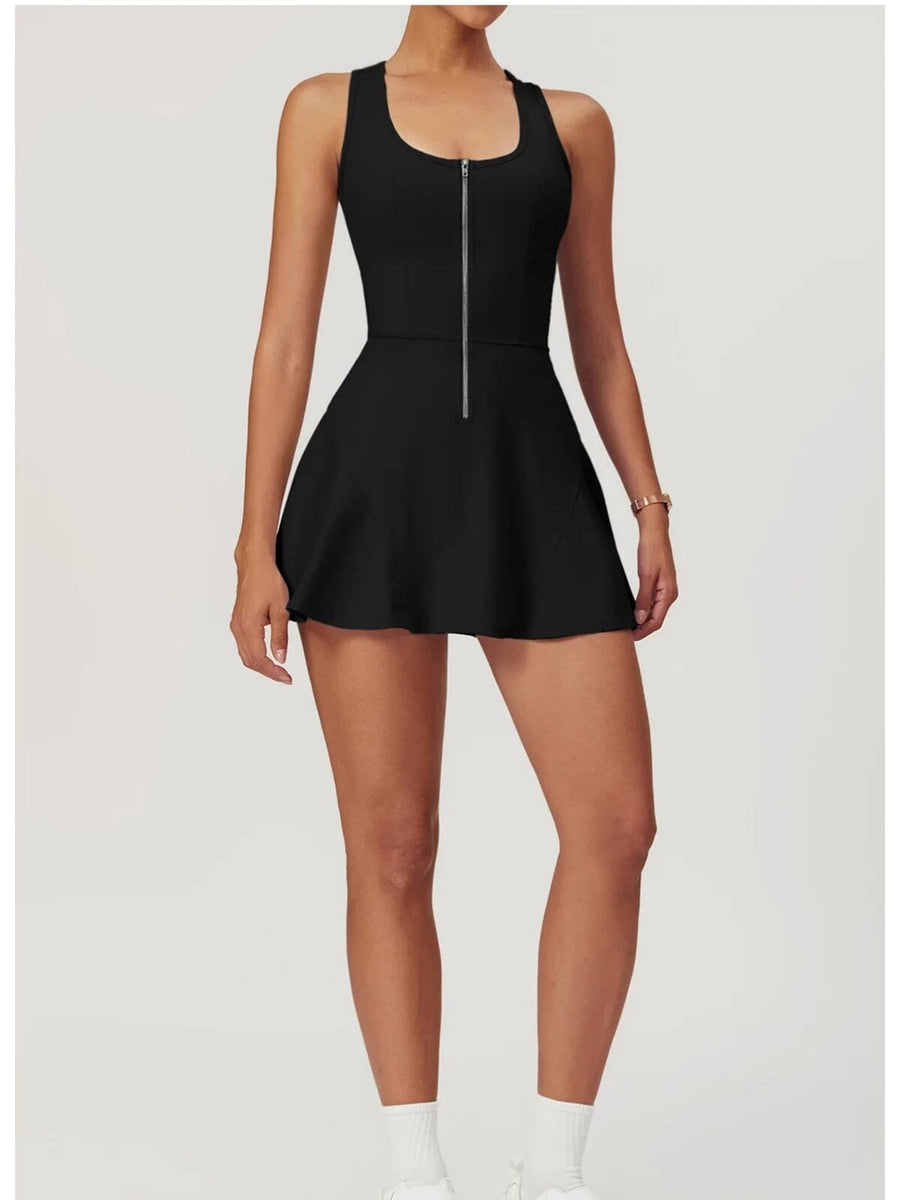 Combinaison Sport Jupe Short - Elégance | Yogaova