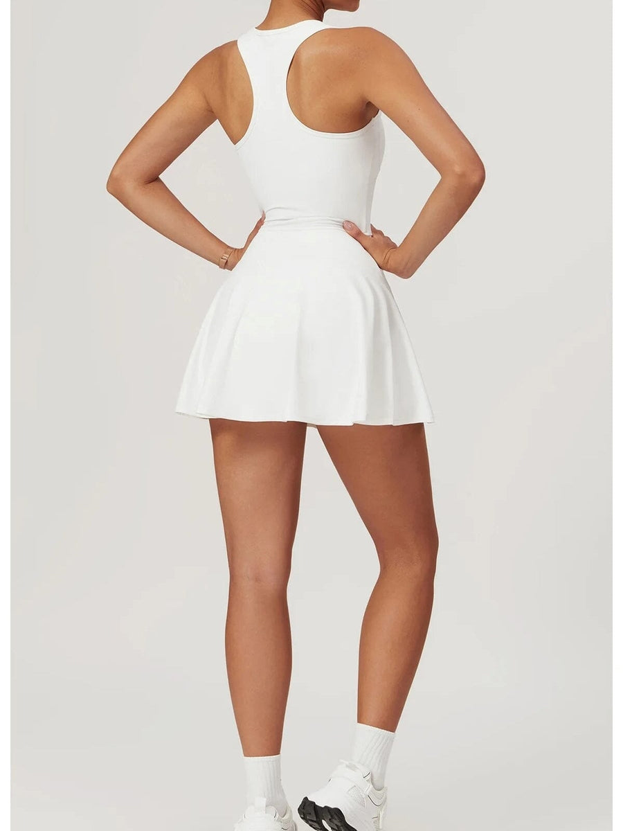 Combinaison Sport Jupe Short - Elégance | Yogaova