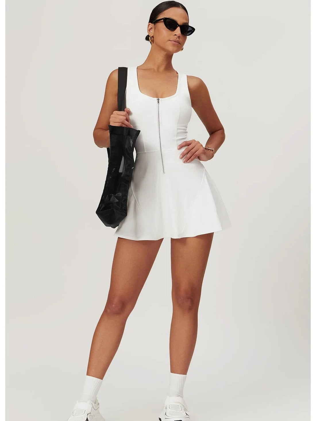 Combinaison Sport Jupe Short - Elégance | Yogaova