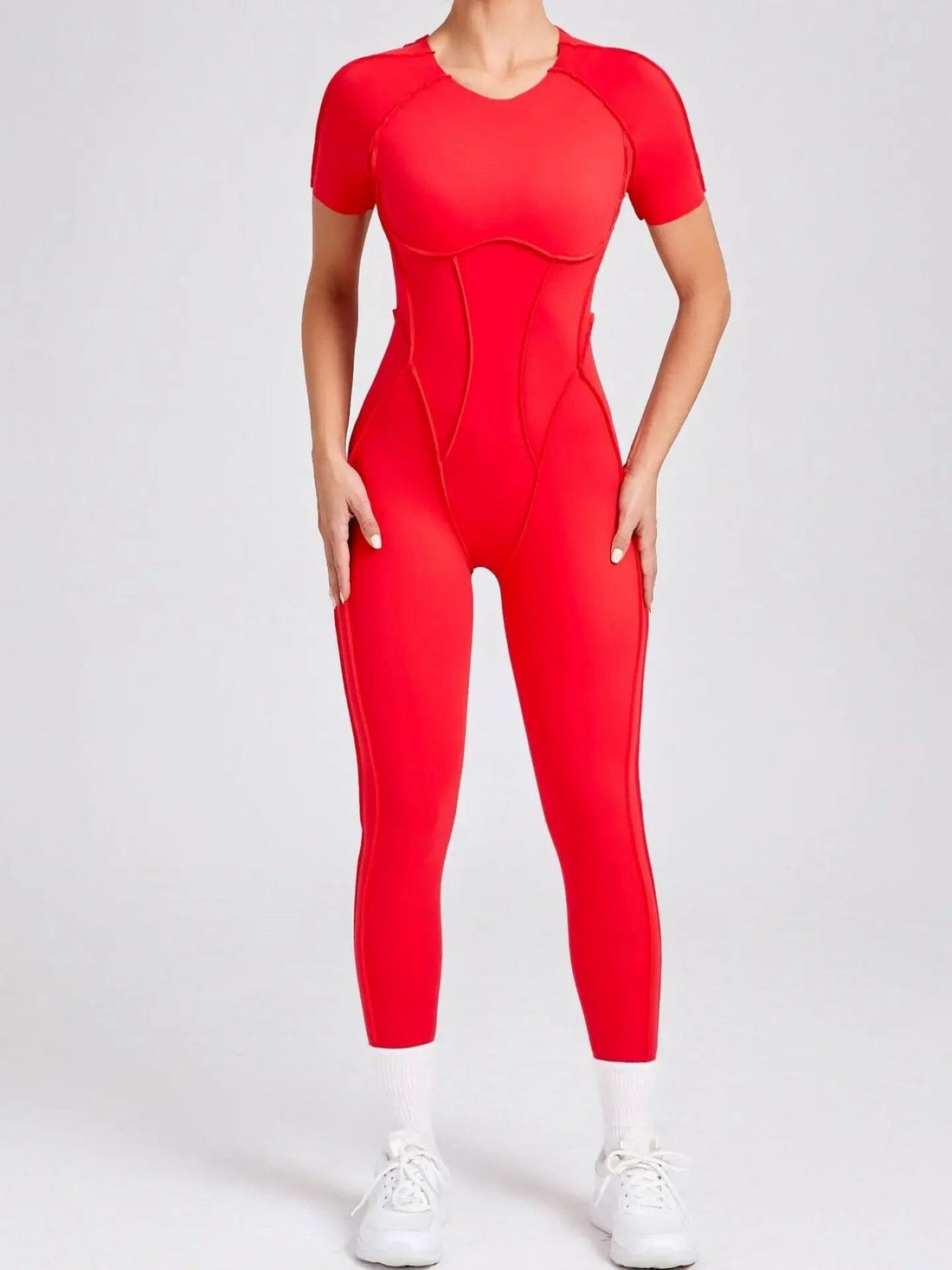 Combinaison Sport Manches Courtes Fitness Yoka  - 2025 | Yogaova