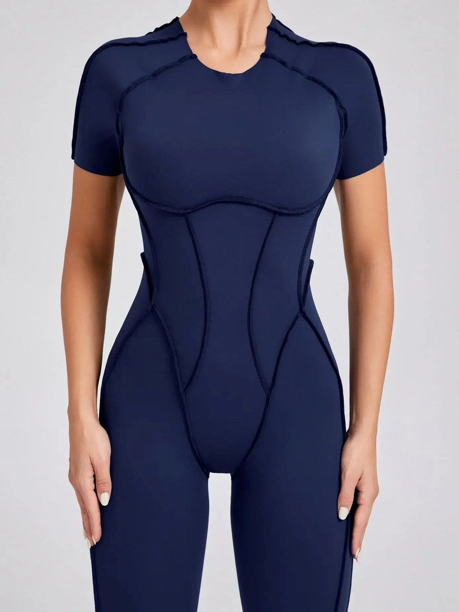 Combinaison Sport Manches Courtes Fitness Yoka  - 2025 | Yogaova
