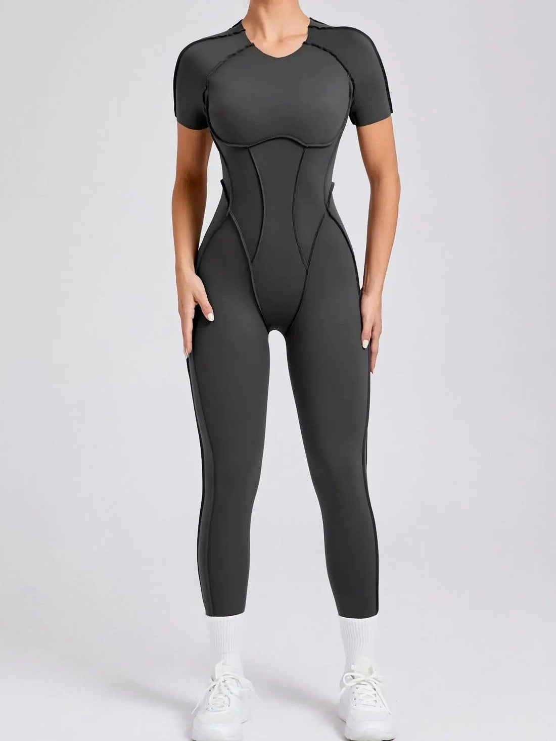 Combinaison Sport Manches Courtes Fitness Yoka  - 2025 | Yogaova