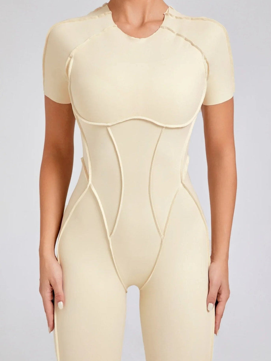 Combinaison Sport Manches Courtes Fitness Yoka  - 2025 | Yogaova