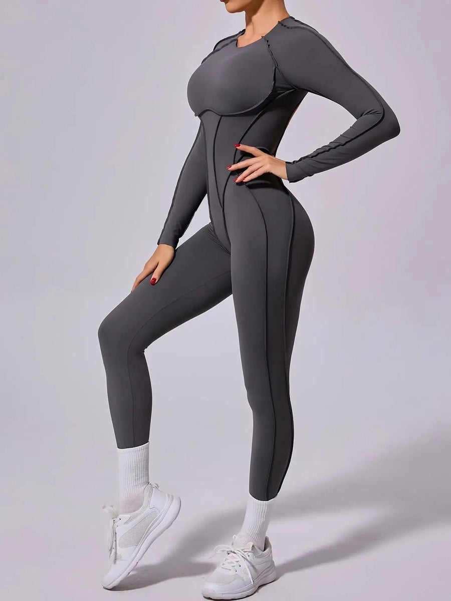 Combinaison Sport Manches Longues Sculptante Yoka - 2025 | Yogaova