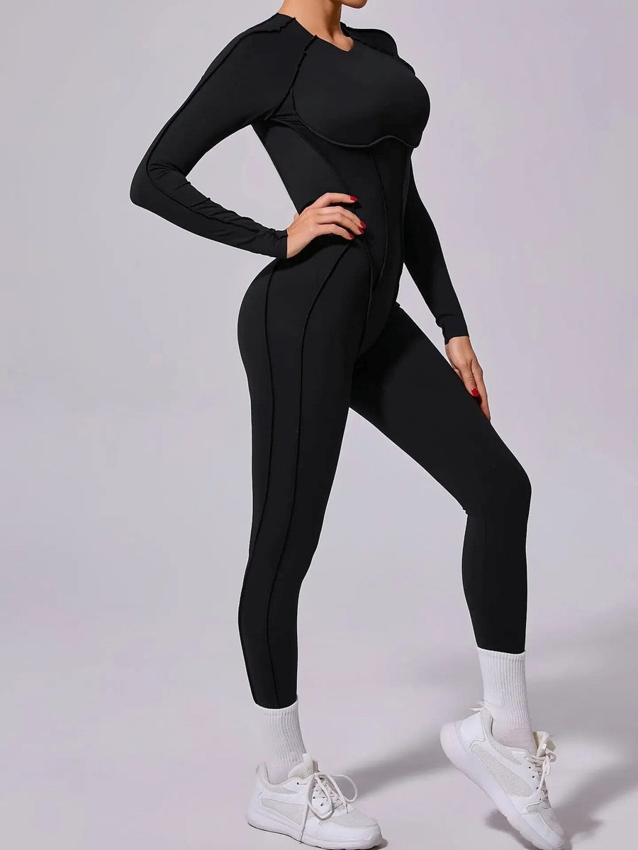 Combinaison Sport Manches Longues Sculptante Yoka - 2025 | Yogaova