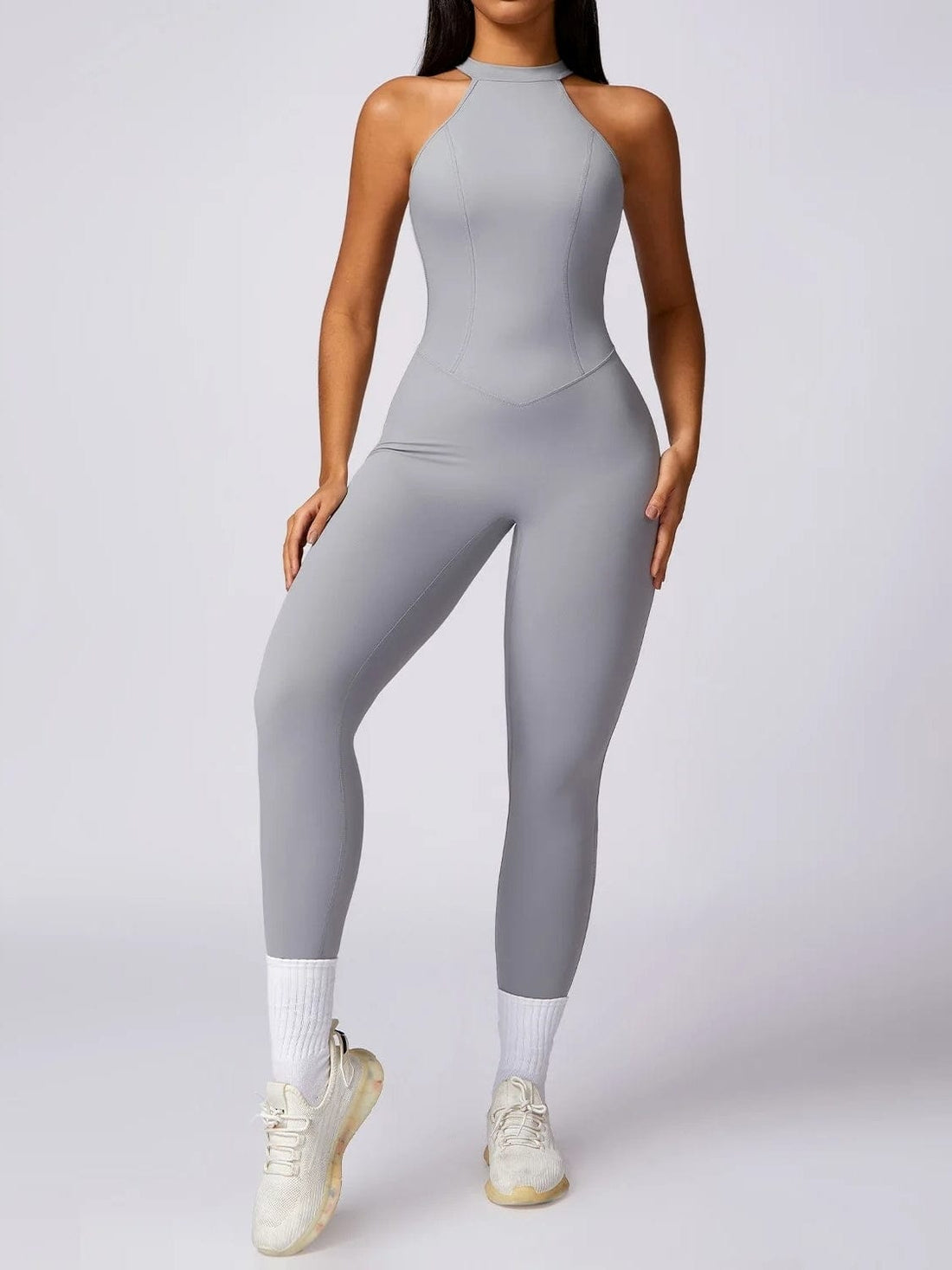 Combinaison Sport Sans Manche Dos Nu - PowerStride | Yogaova