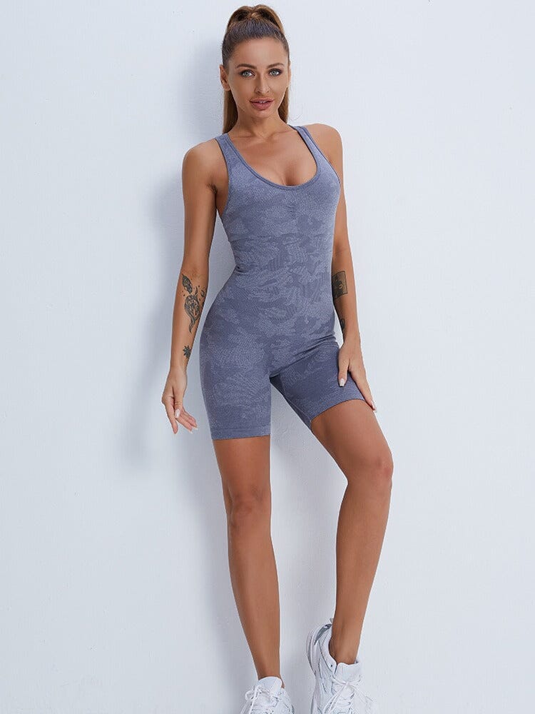 Combinaison Sport Short Push Up | Yogaova