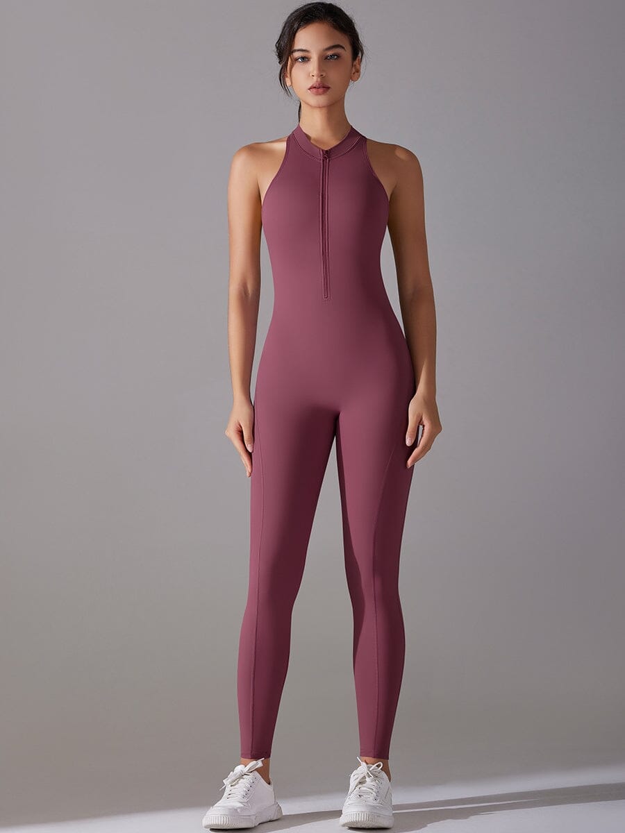 Combinaison Sport Zippé Extra Push Up | Yogaova