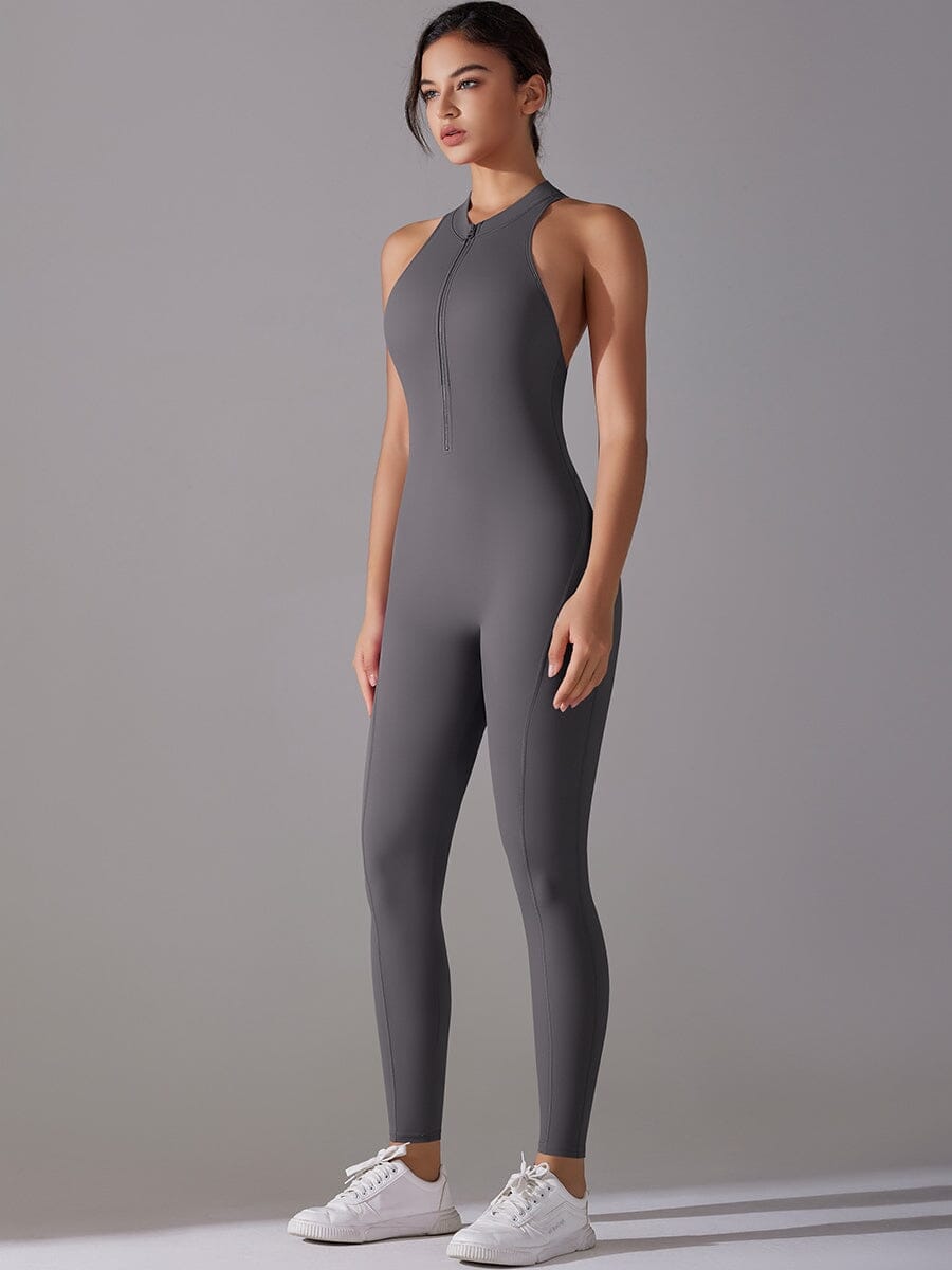 Combinaison Sport Zippé Extra Push Up | Yogaova