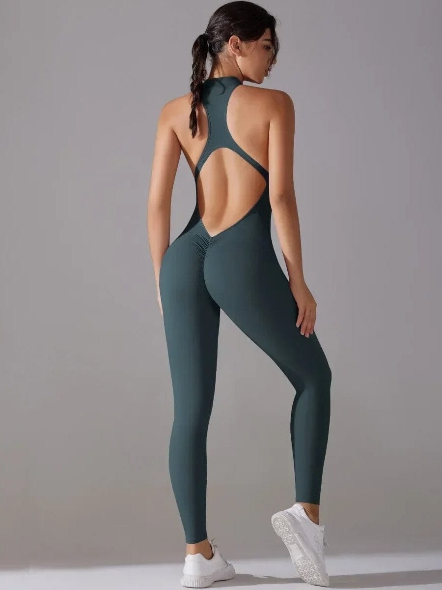 Combinaison Sport Zippé Extra Push Up | Yogaova