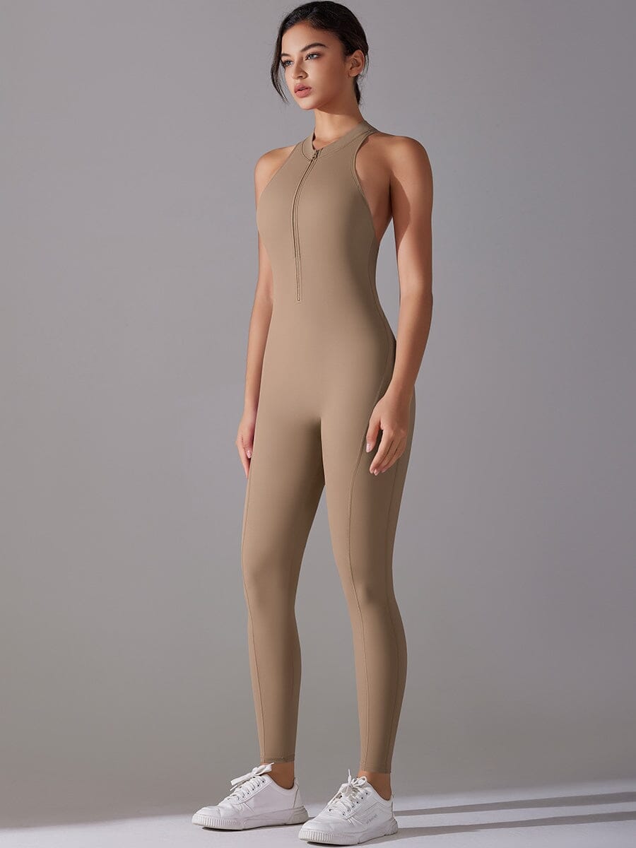 Combinaison Sport Zippé Extra Push Up | Yogaova