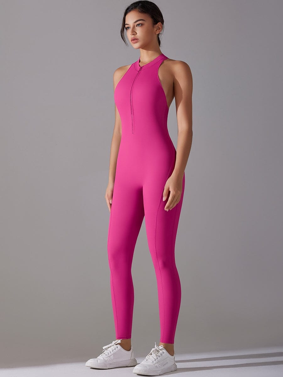 Combinaison Sport Zippé Extra Push Up | Yogaova