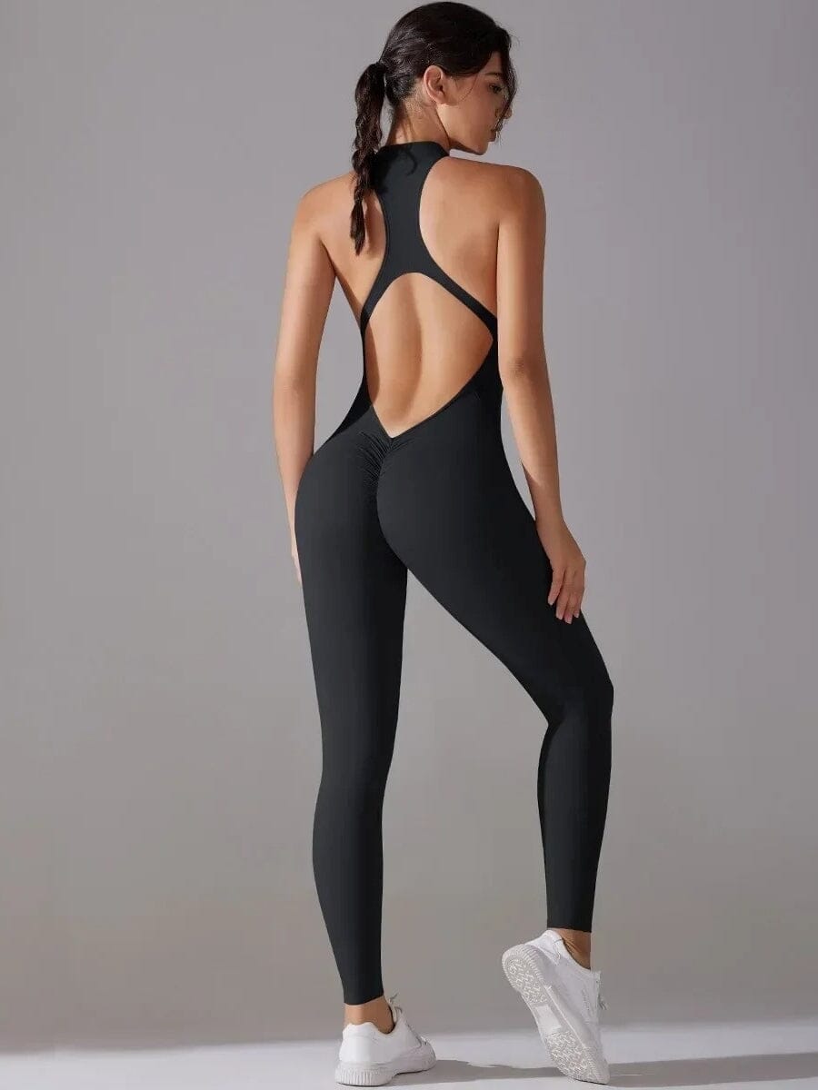 Combinaison Sport Zippé Extra Push Up | Yogaova