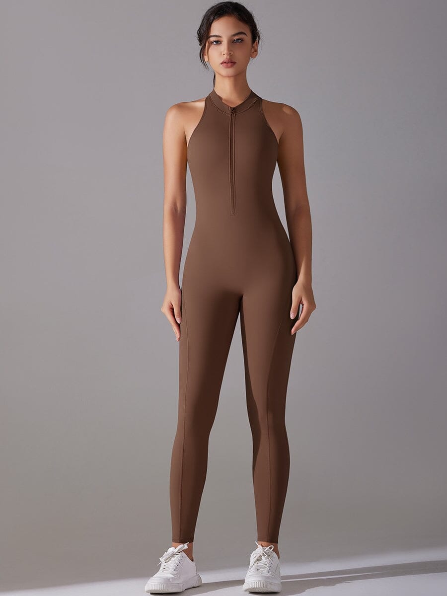 Combinaison Sport Zippé Extra Push Up | Yogaova