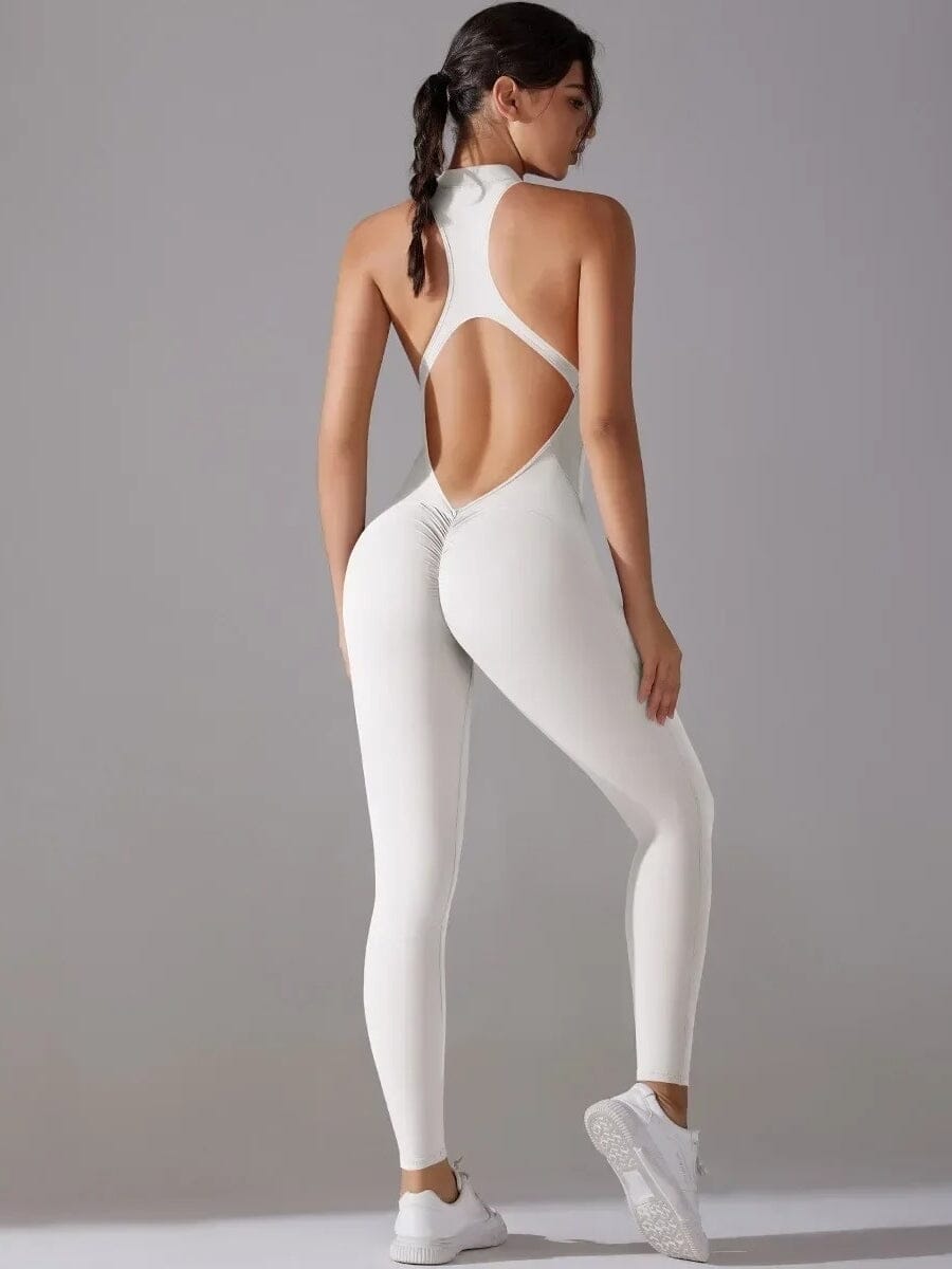 Combinaison Sport Zippé Extra Push Up | Yogaova