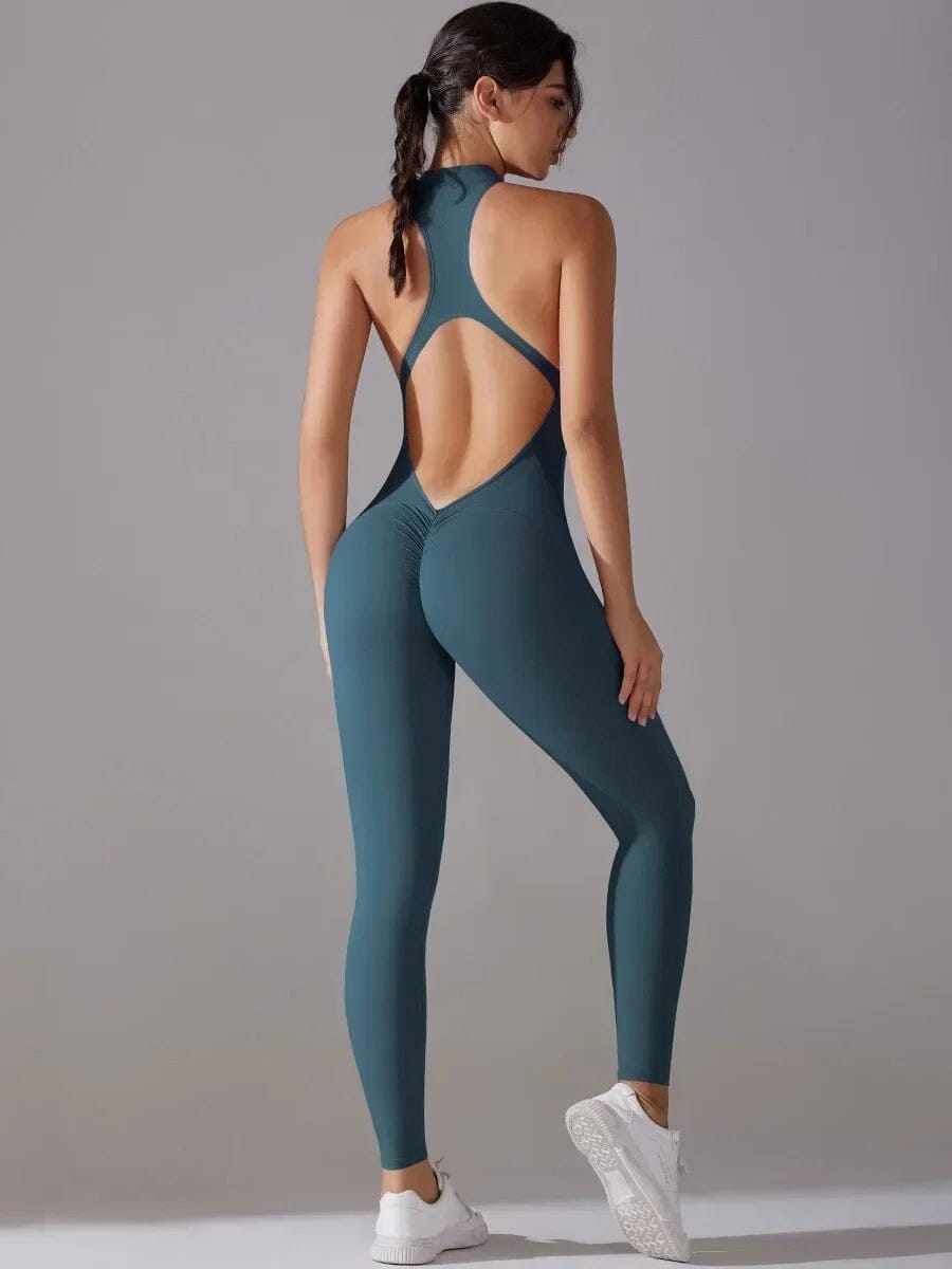 Combinaison Sport Zippé Extra Push Up | Yogaova