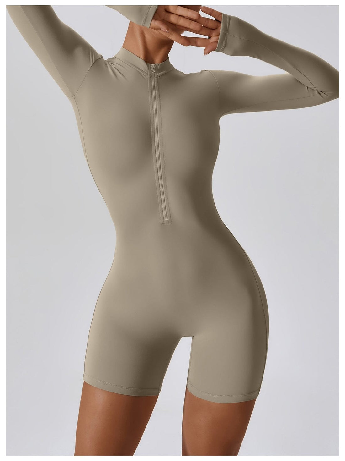 Combishort Sport Manches Longues | Yogaova