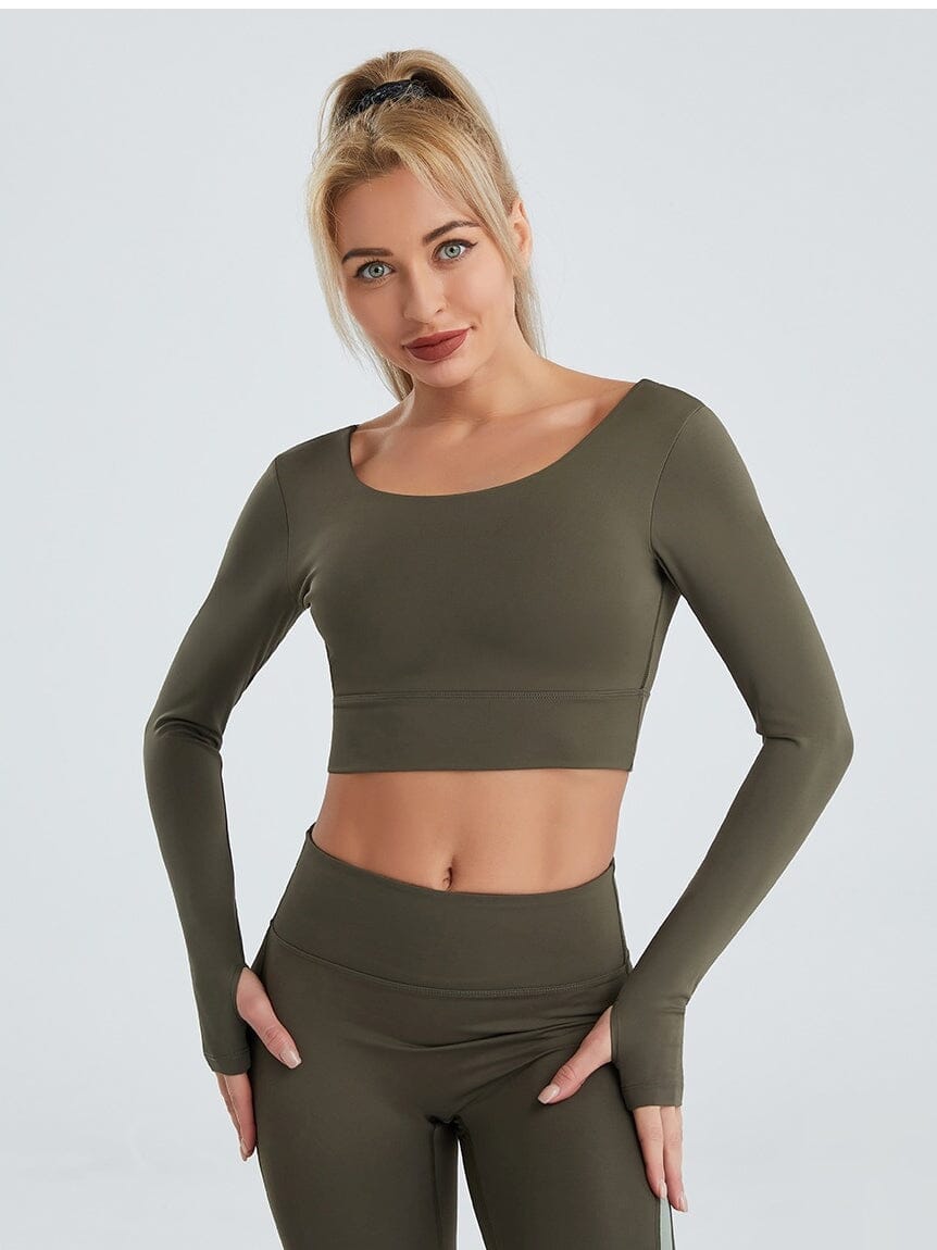 Crop Top Fitness - Sully | Yogaova