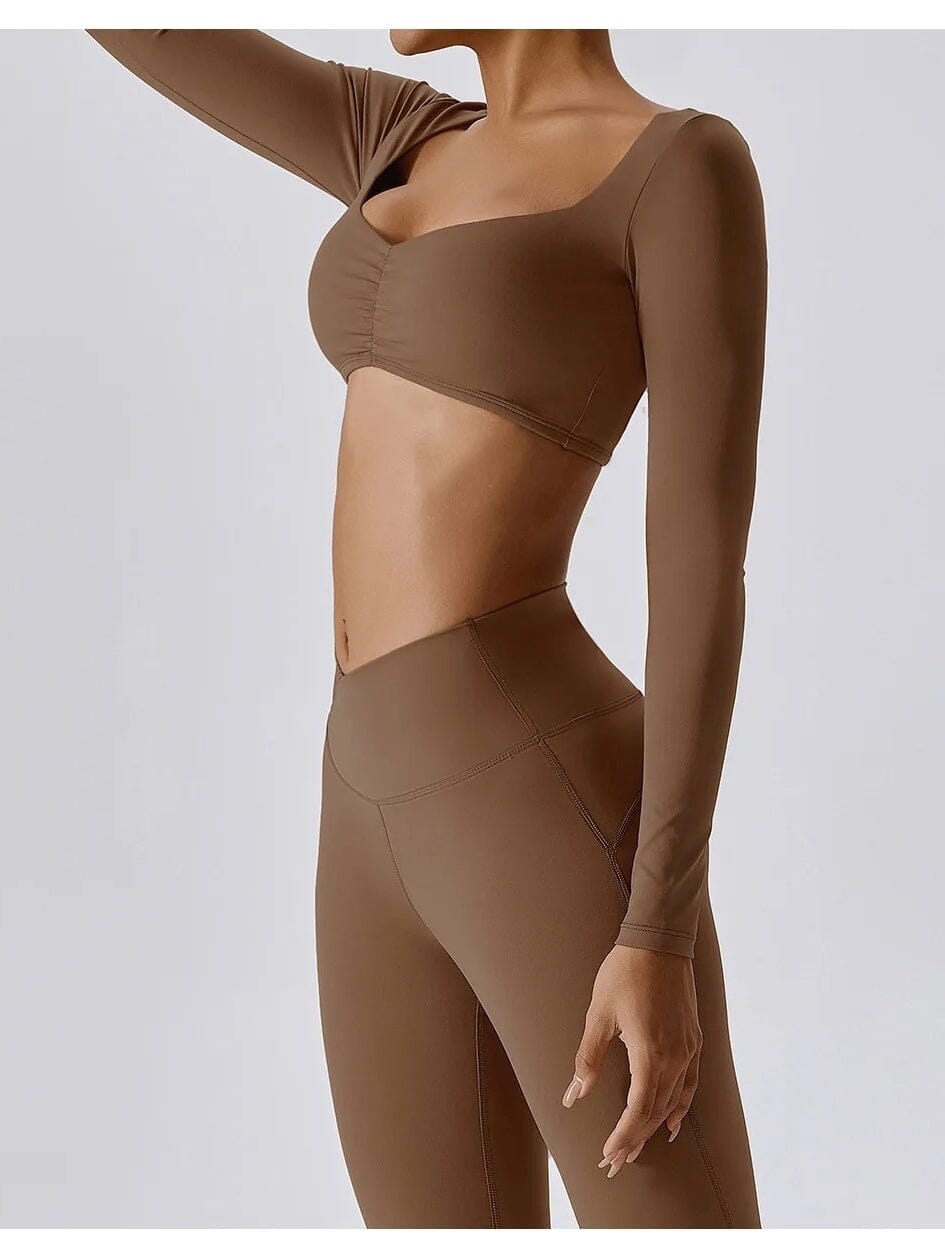 Crop Top Soutien-Gorge Sport | Yogaova
