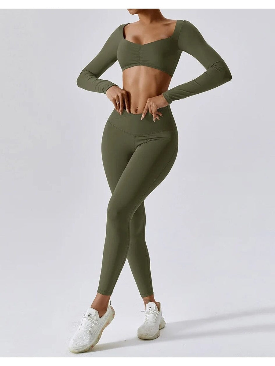 Crop Top Soutien-Gorge Sport | Yogaova