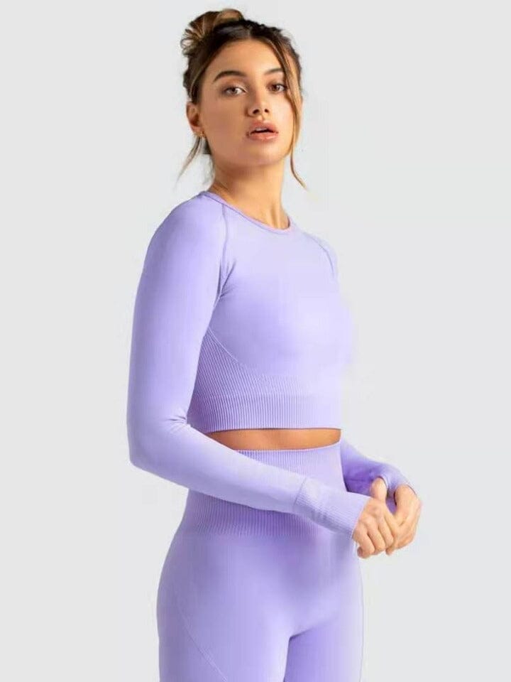 Crop Top Sport Moulant | Yogaova