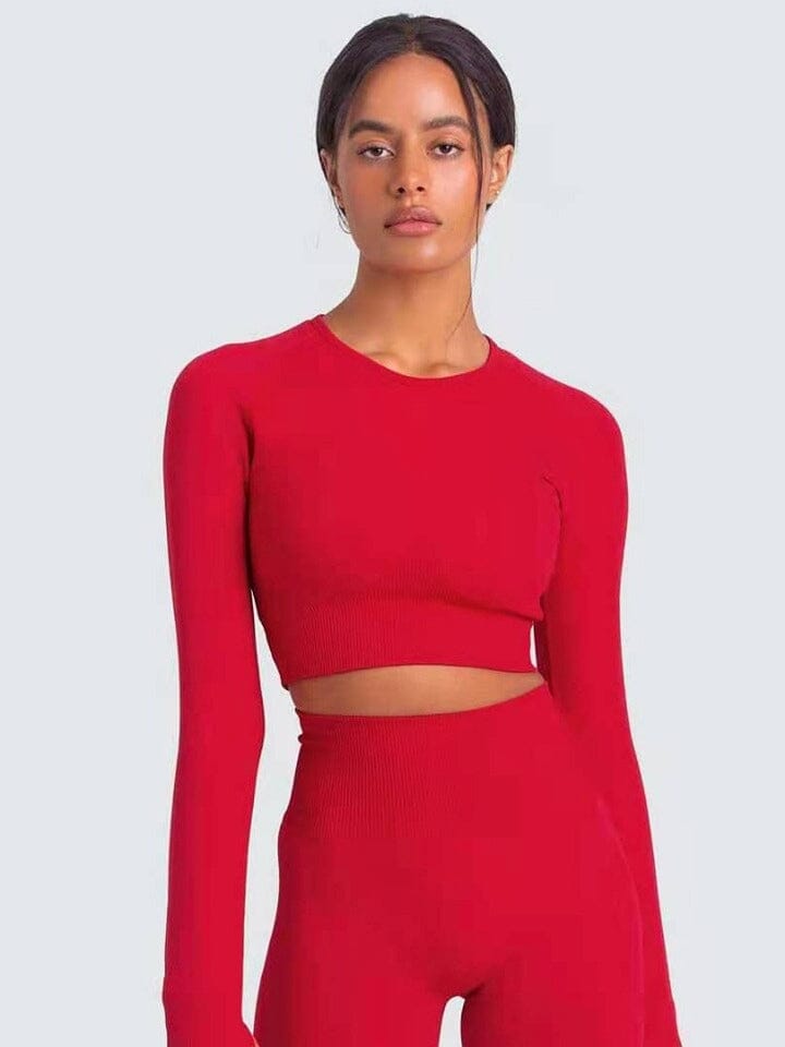 Crop Top Sport Moulant | Yogaova