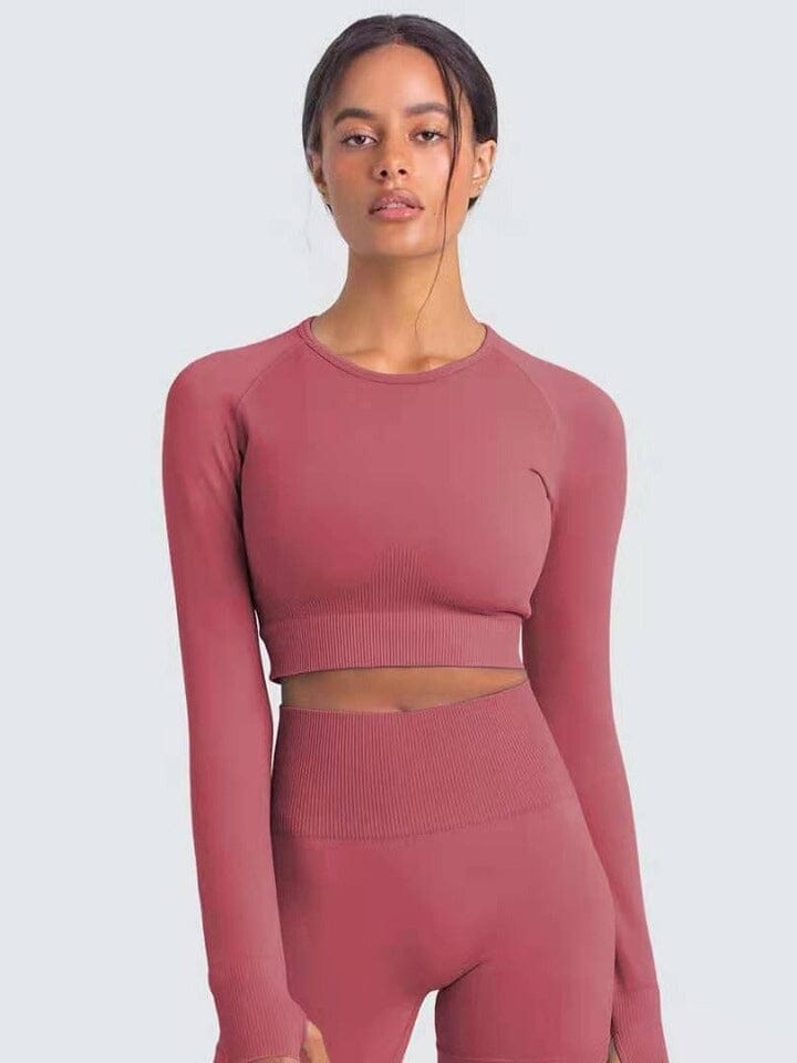 Crop Top Sport Moulant | Yogaova