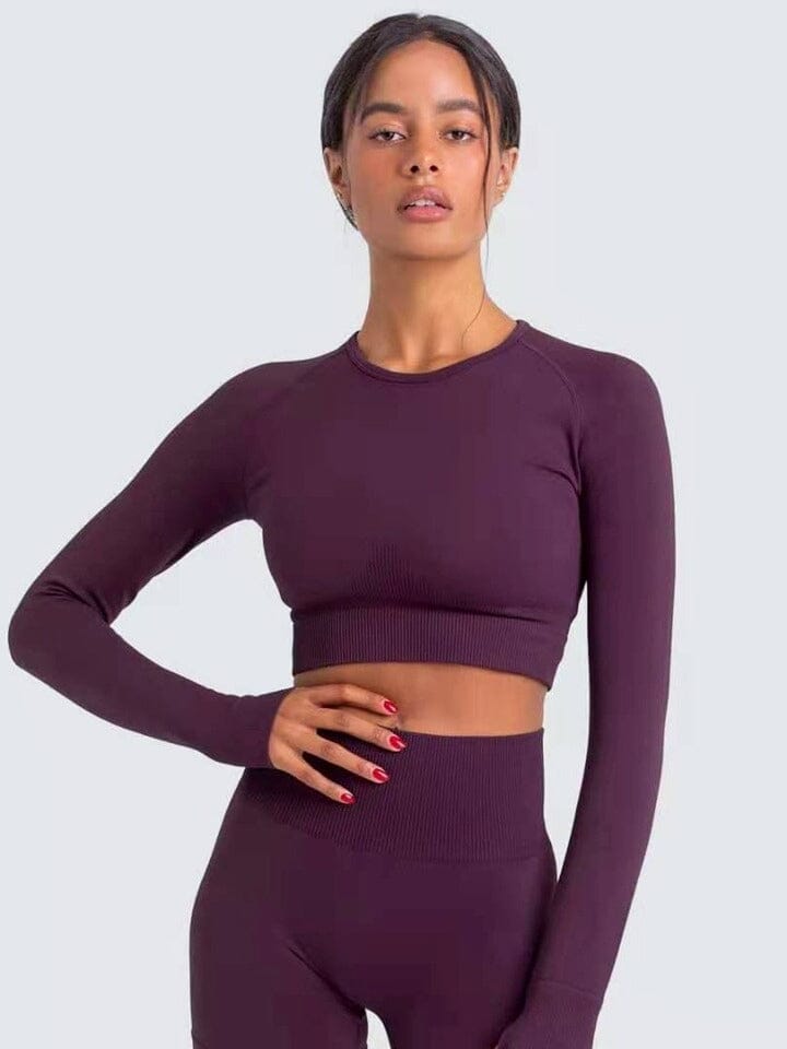 Crop Top Sport Moulant | Yogaova